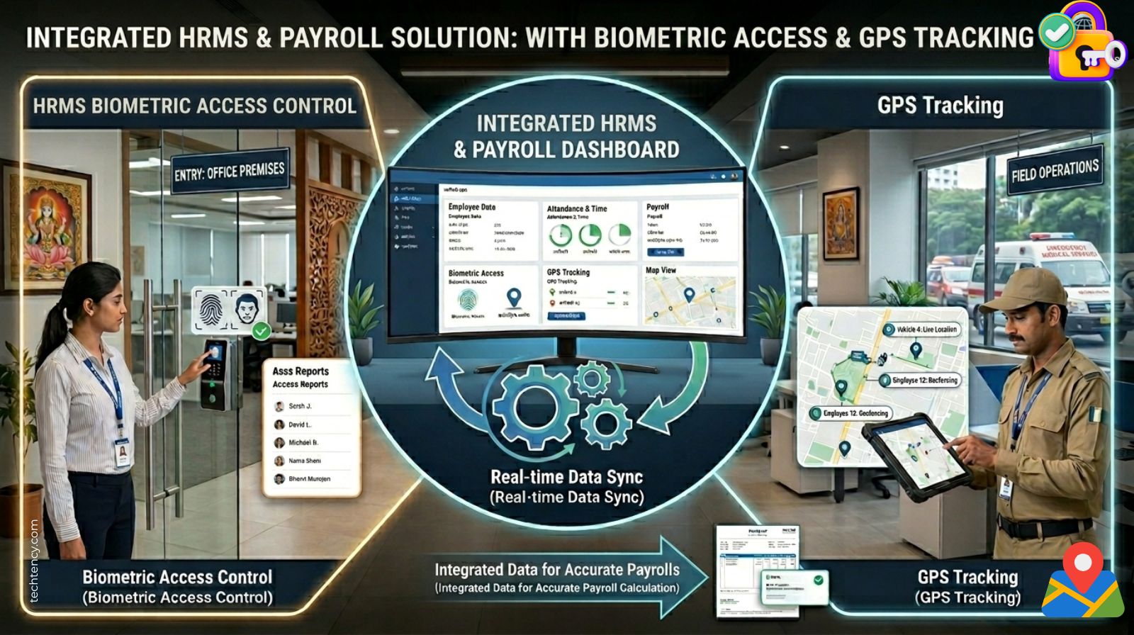 HRMS & Payroll Integration